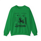 Capricorn Zodiac Unisex Sweatshirt, Retro Astrology Gift, Trendy Positive Word Shirt for Capricorn Friend