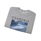 Chamonix Sweatshirt, Chamonix Sweater, Alpine Style Sweatshirt, Ski Sweatshirt Unisex