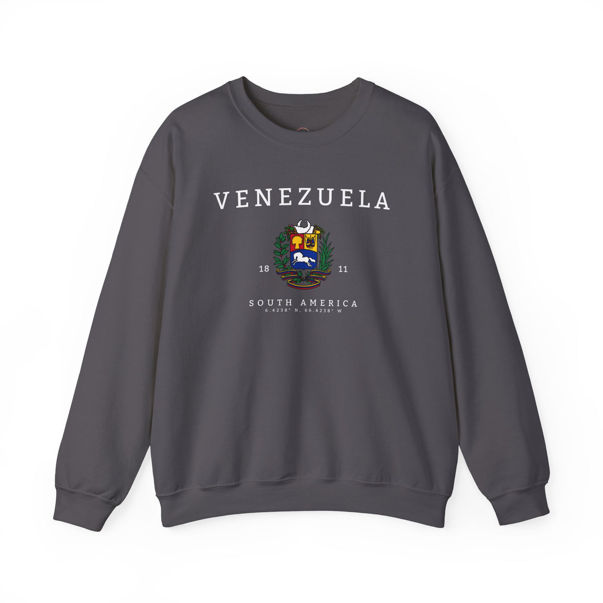 Venezuela Sweatshirt - South American Gift, Unisex Crewneck Jumper, Venezuela