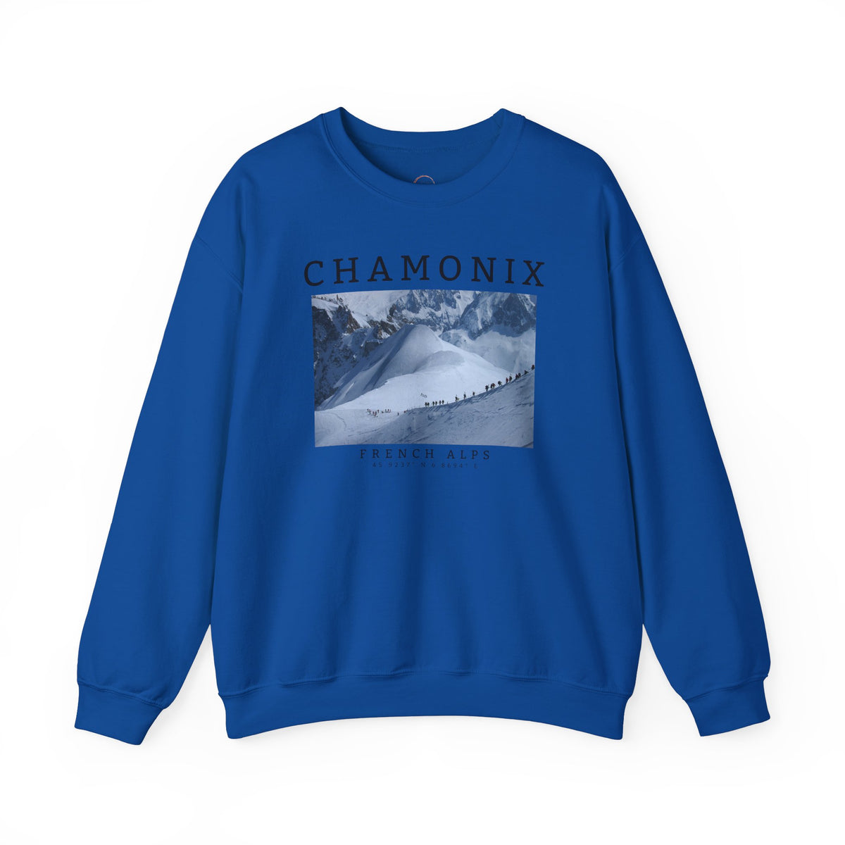 Chamonix Sweatshirt, Chamonix Sweater, Alpine Style Sweatshirt, Ski Sweatshirt Unisex