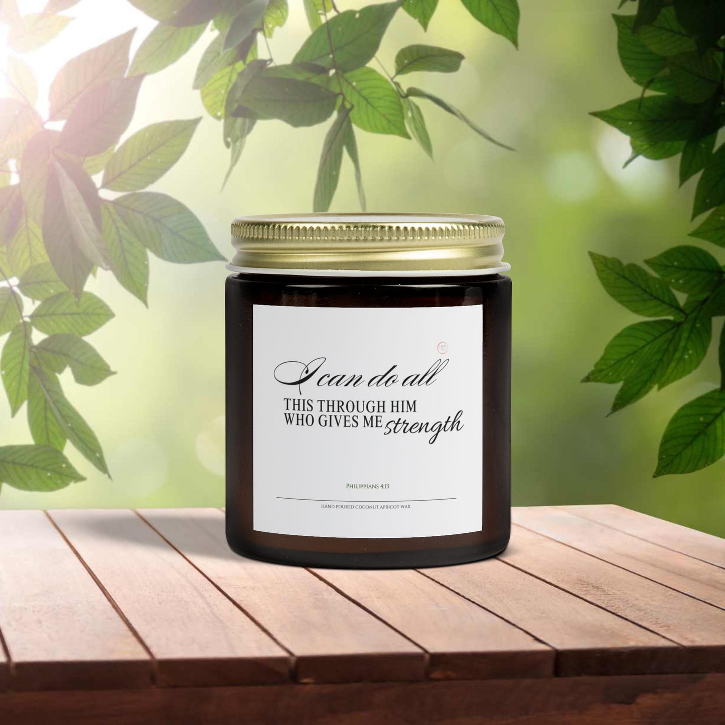 Scented Candles, Coconut Apricot Wax (4oz, 9oz)