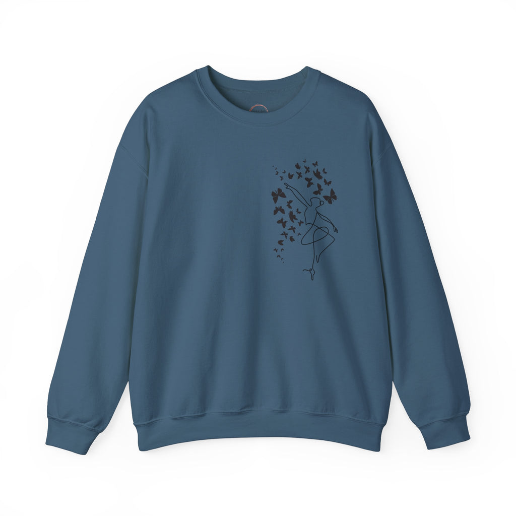 Ballerina Sweatshirt Teacher Gift Dance Mom Sweater Gift for Dancers