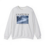 Chamonix Sweatshirt, Chamonix Sweater, Alpine Style Sweatshirt, Ski Sweatshirt Unisex