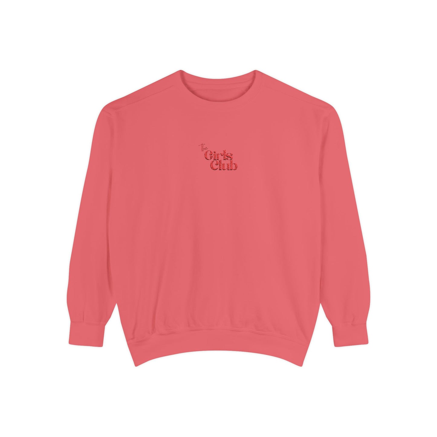 Embroidered Cozy Girls Club Sweatshirt