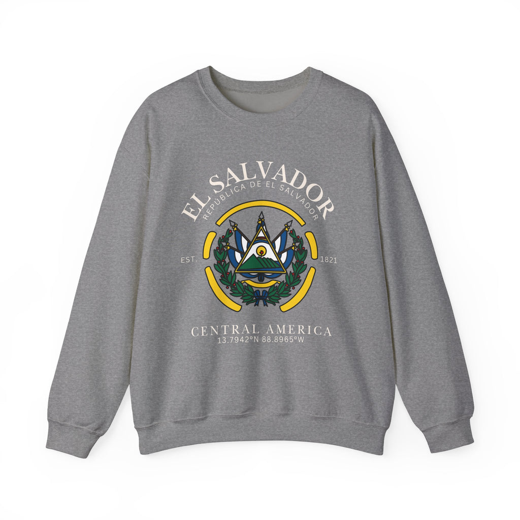 El Salvador Sweatshirt, El Salvador Flag Shirt, Central America,