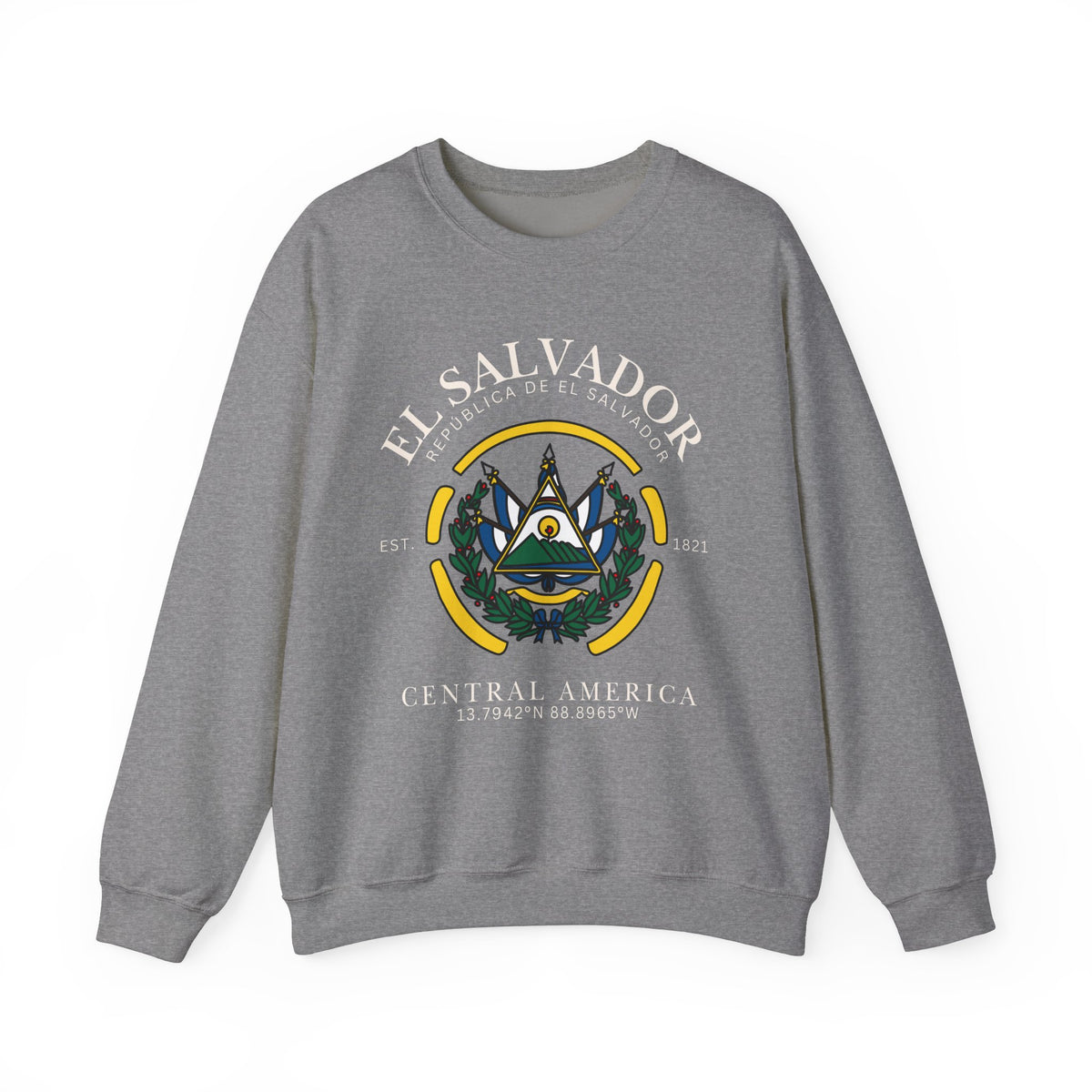 El Salvador Sweatshirt, El Salvador Flag Shirt, Central America,