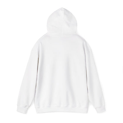 Heart Safety Pin Hoodie, Cozy Sweatshirt, Cute Gift for Her, Valentine's Day Apparel, Casual Streetwear