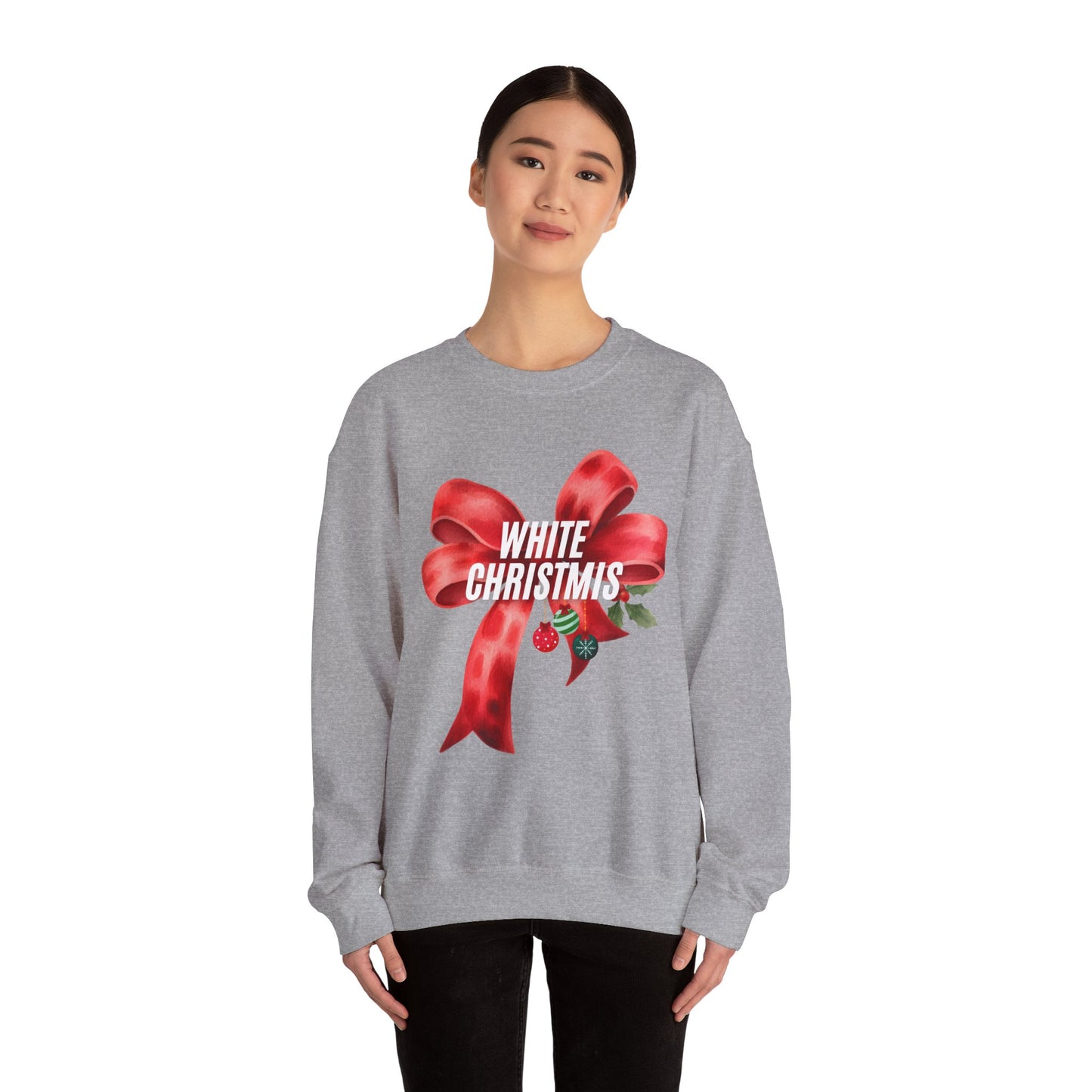 White Christmas Crewneck Sweatshirt