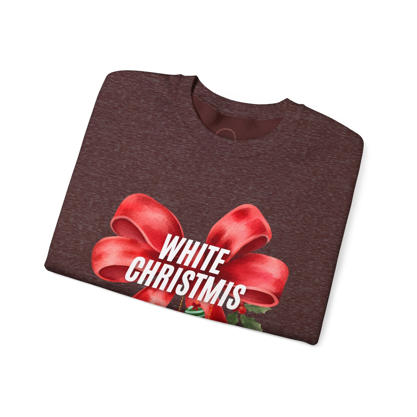 White Christmas Crewneck Sweatshirt