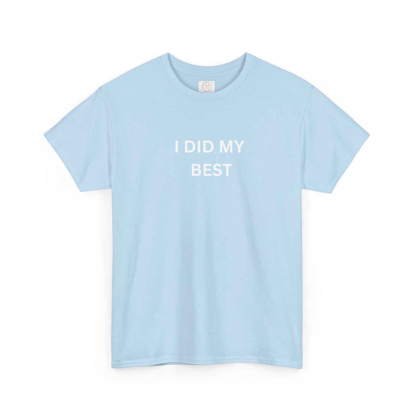 Plain White T-Shirt — Classic Crewneck Cotton Tee