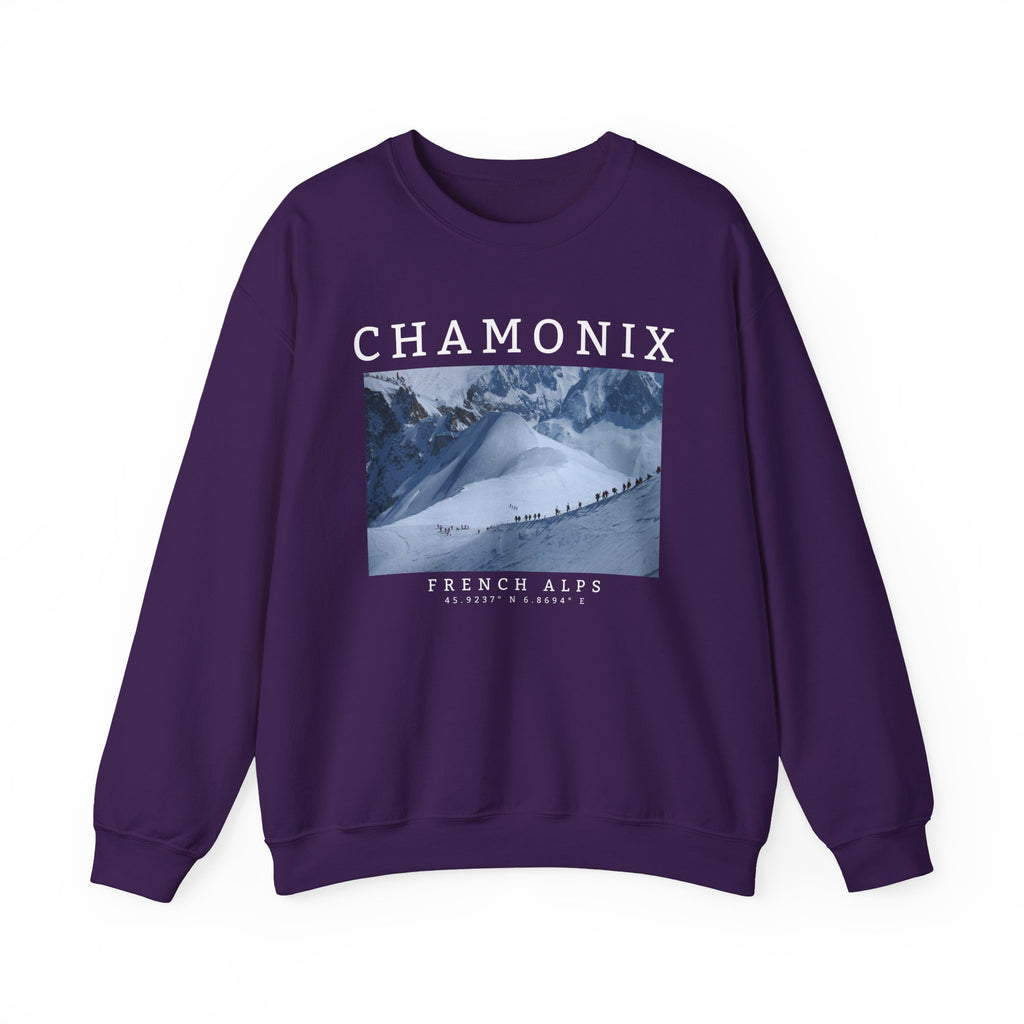 Chamonix Sweatshirt, Chamonix Sweater, Alpine Style Sweatshirt, Ski Sweatshirt Unisex, trendy gift, Alpine ski, Ski resort