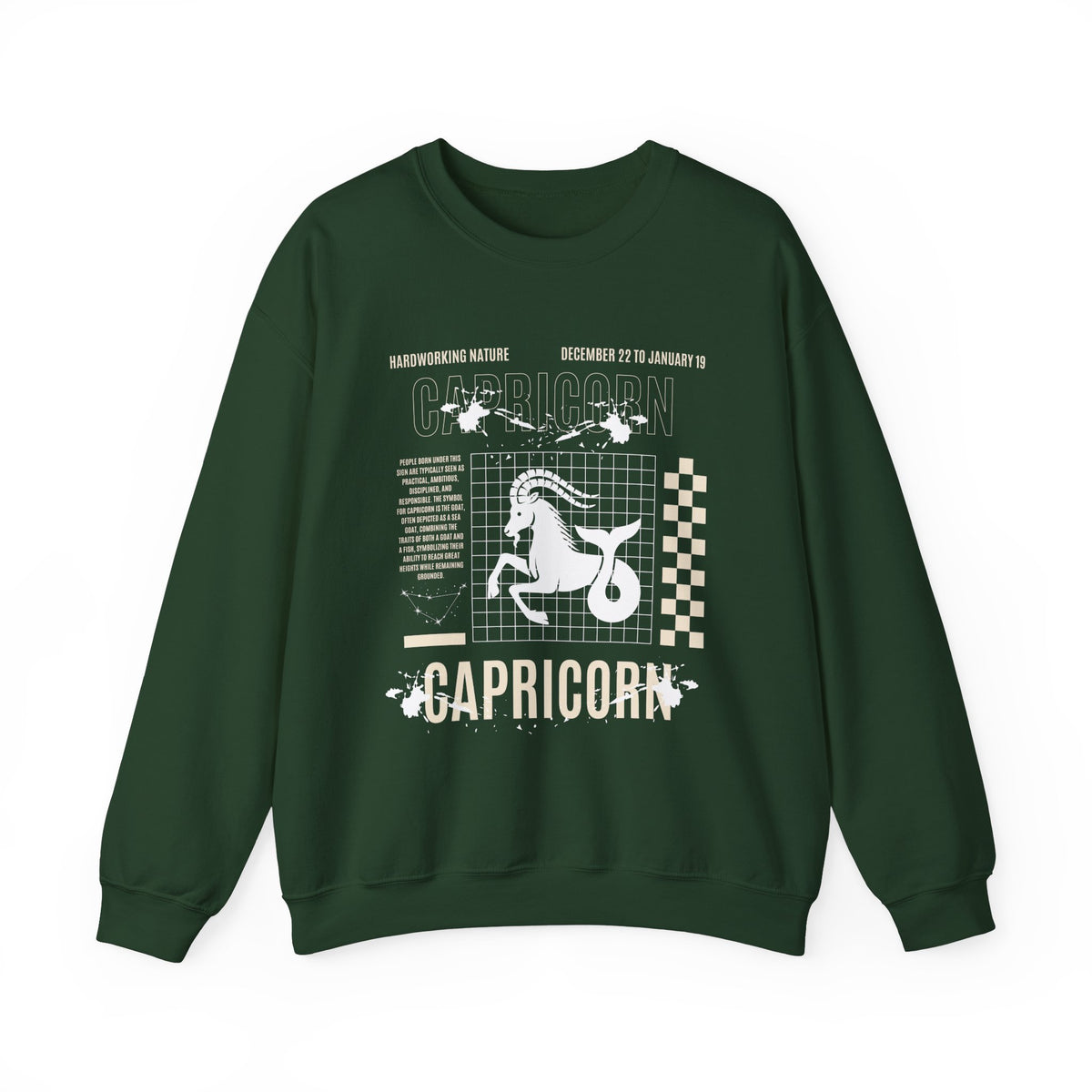 Capricorn Zodiac Unisex Sweatshirt