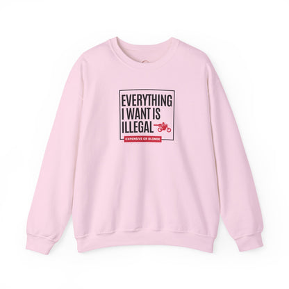 Crewneck Sweatshirt, Funny Sweatshirt