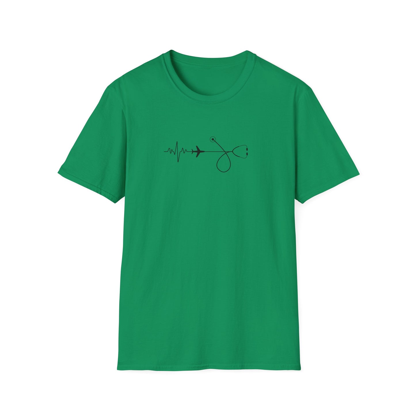 Heartbeats & Healing Unisex T-Shirt, Medical Nurse Doctor Gift