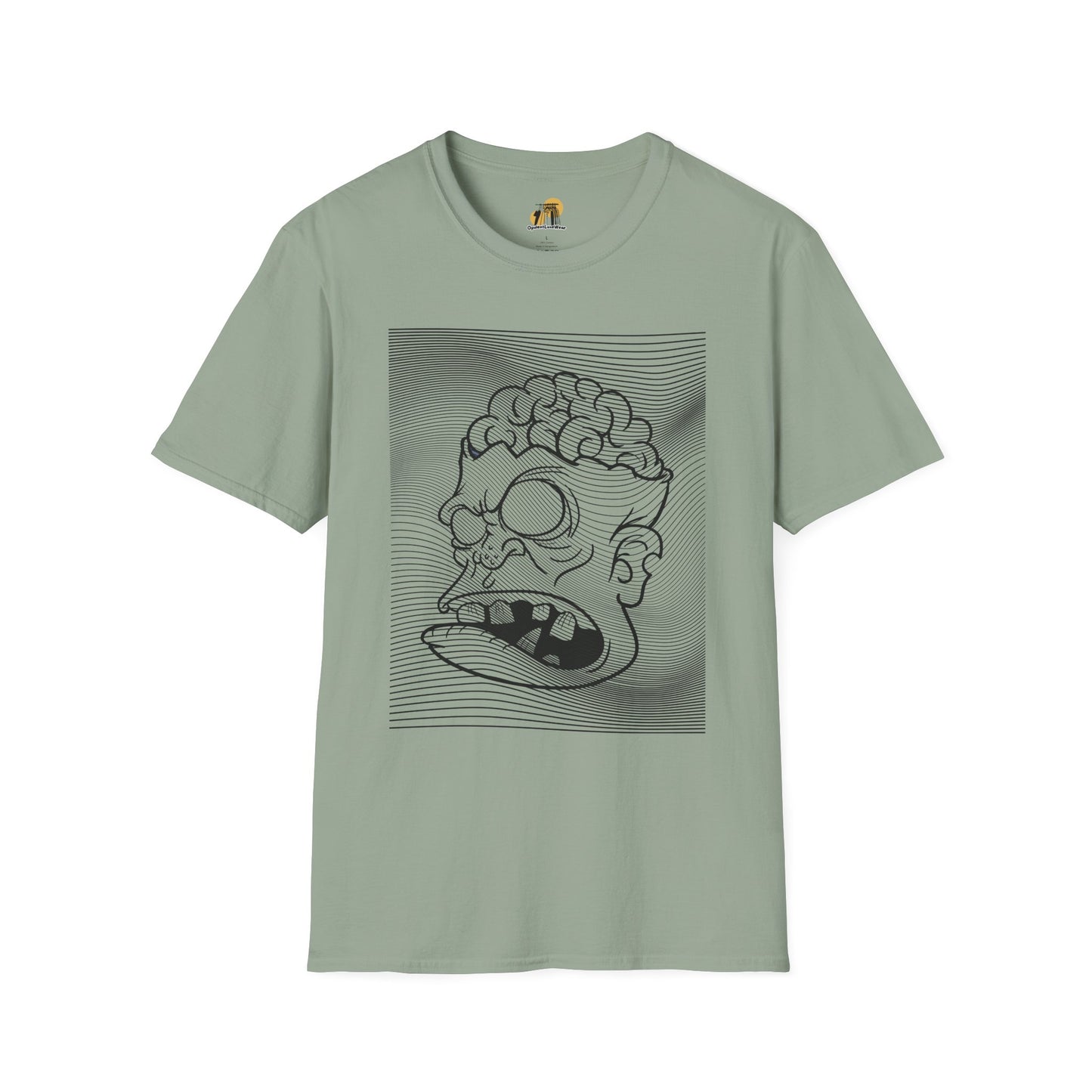 Edgy Graphic T-Shirt for Casual Wear, Funny Humor Design, Great for Gifts & Parties - Unisex Softstyle Tee, Halloween Shirt
