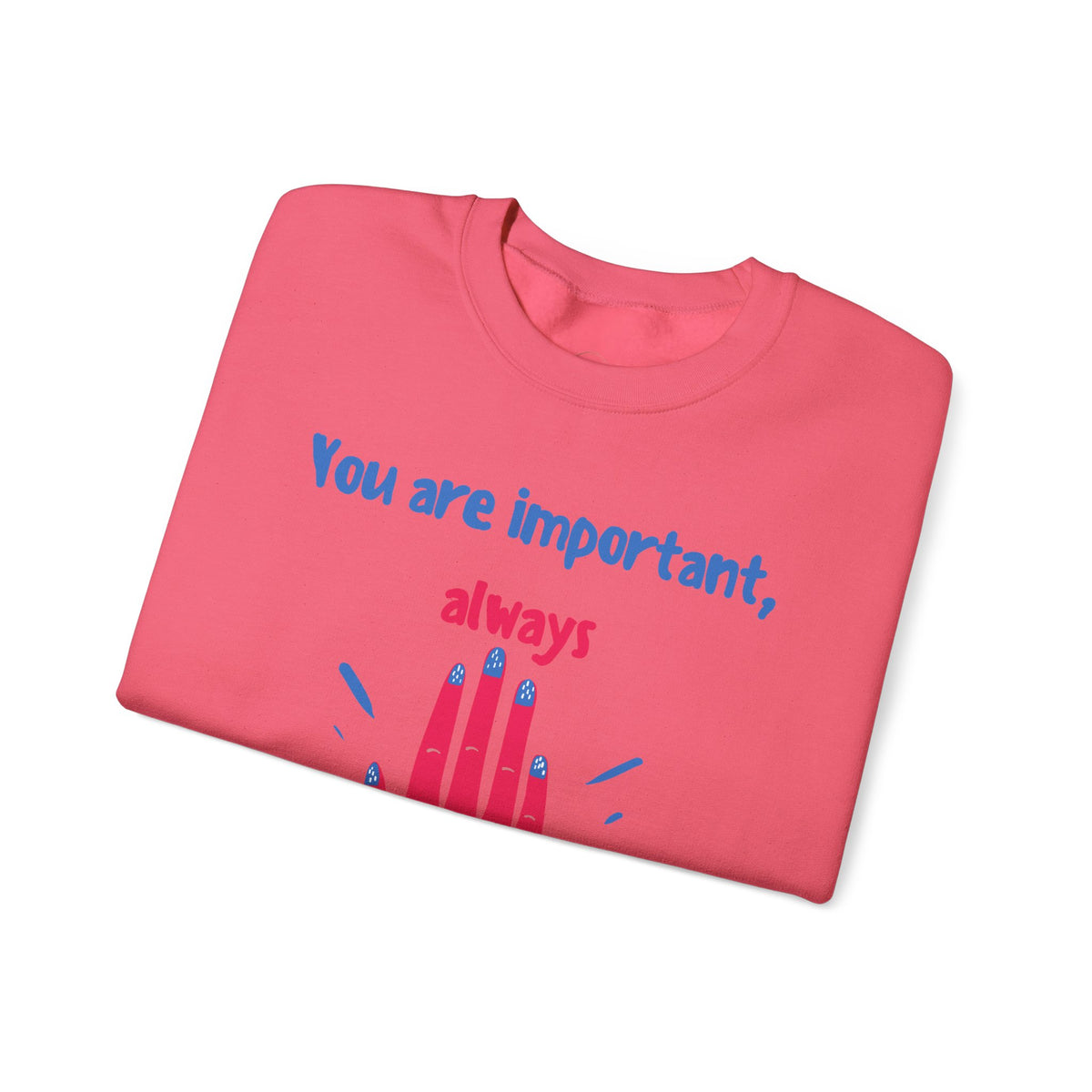 Empowering Crewneck Jumper, Inspirational Women's