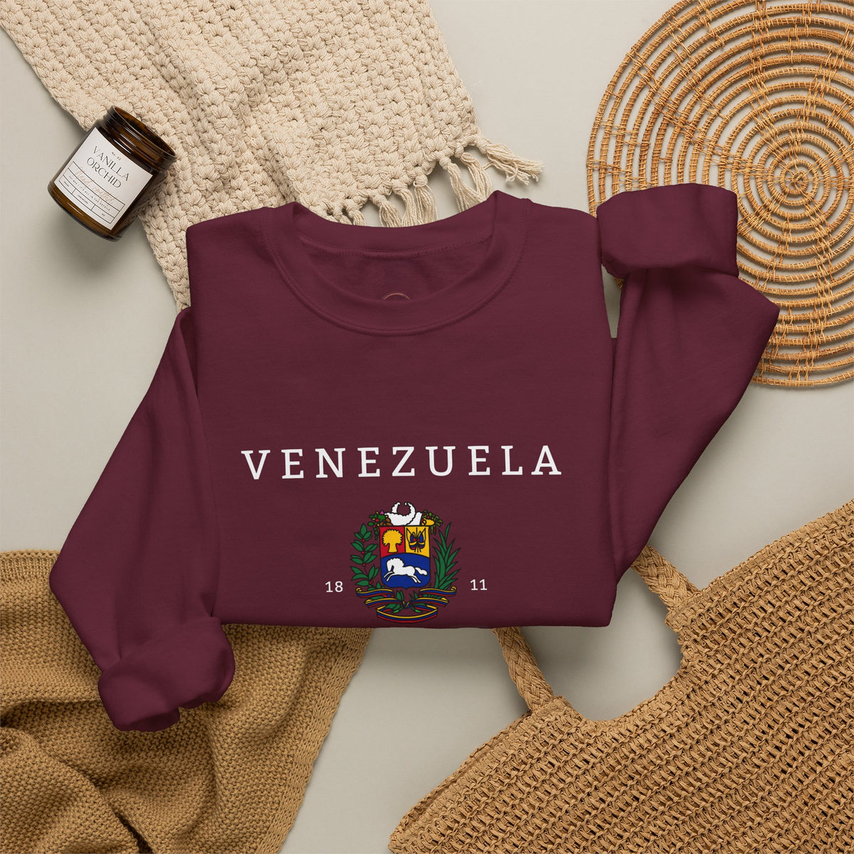 Venezuela Sweatshirt - South American Gift, Unisex Crewneck Jumper
