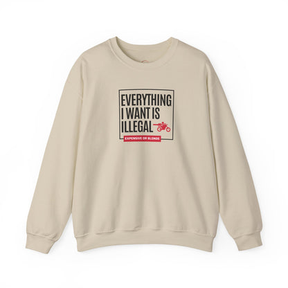 Crewneck Sweatshirt, Funny Sweatshirt