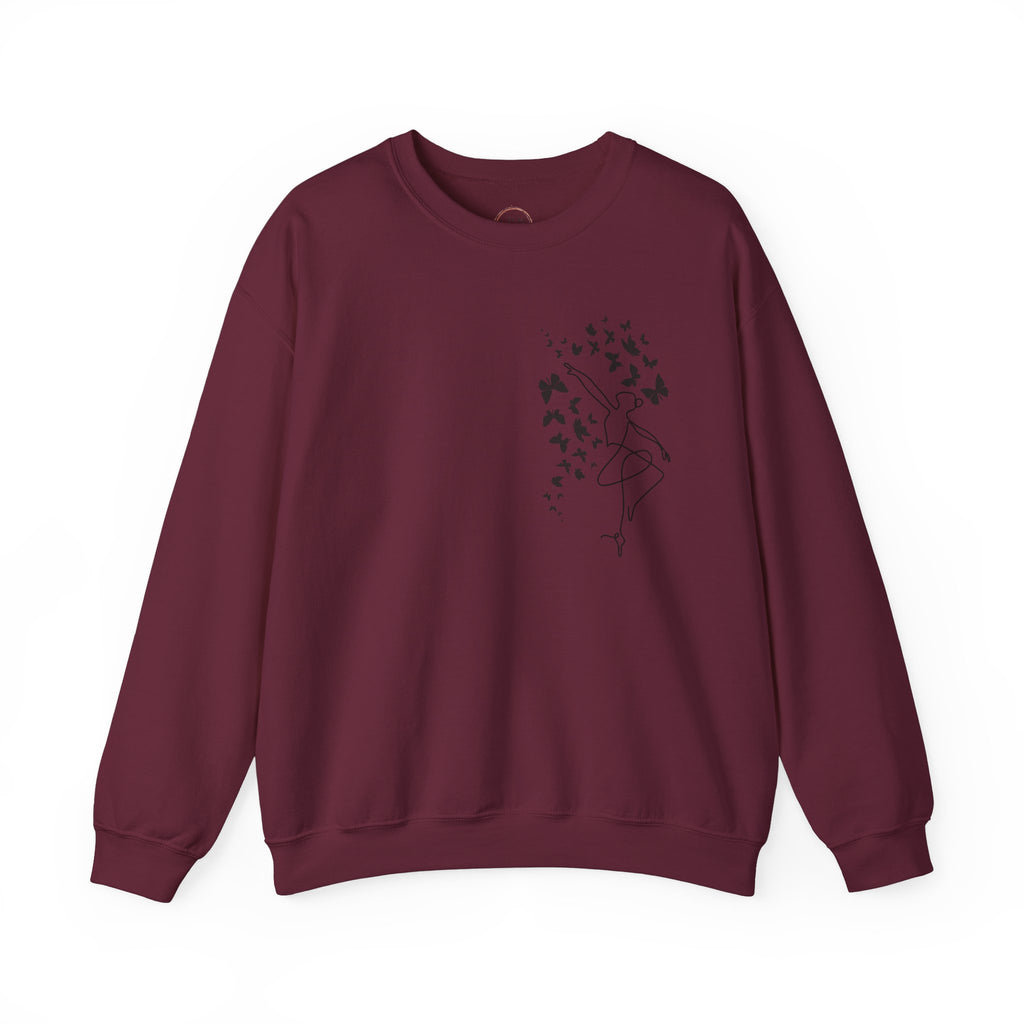 Ballerina Sweatshirt Teacher Gift Dance Mom Sweater Gift for Dancers