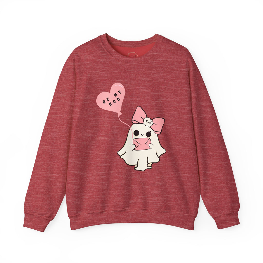 Be My Boo Sweatshirt, Valentines Day Sweatshirt, Unisex Crewneck Sweatshirt , Ghost Sweater, XOXO Sweatshirt