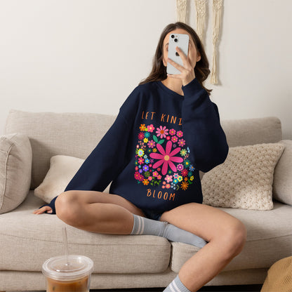 Let Kindness Bloom Crewneck Sweatshirt