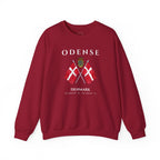 Odense Sweatshirt, Unisex Sweater, Scandinavian, Denmark, gift, Nordic Style, Odense Denmark,