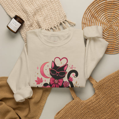 Creep It Chic Cat Sweatshirt