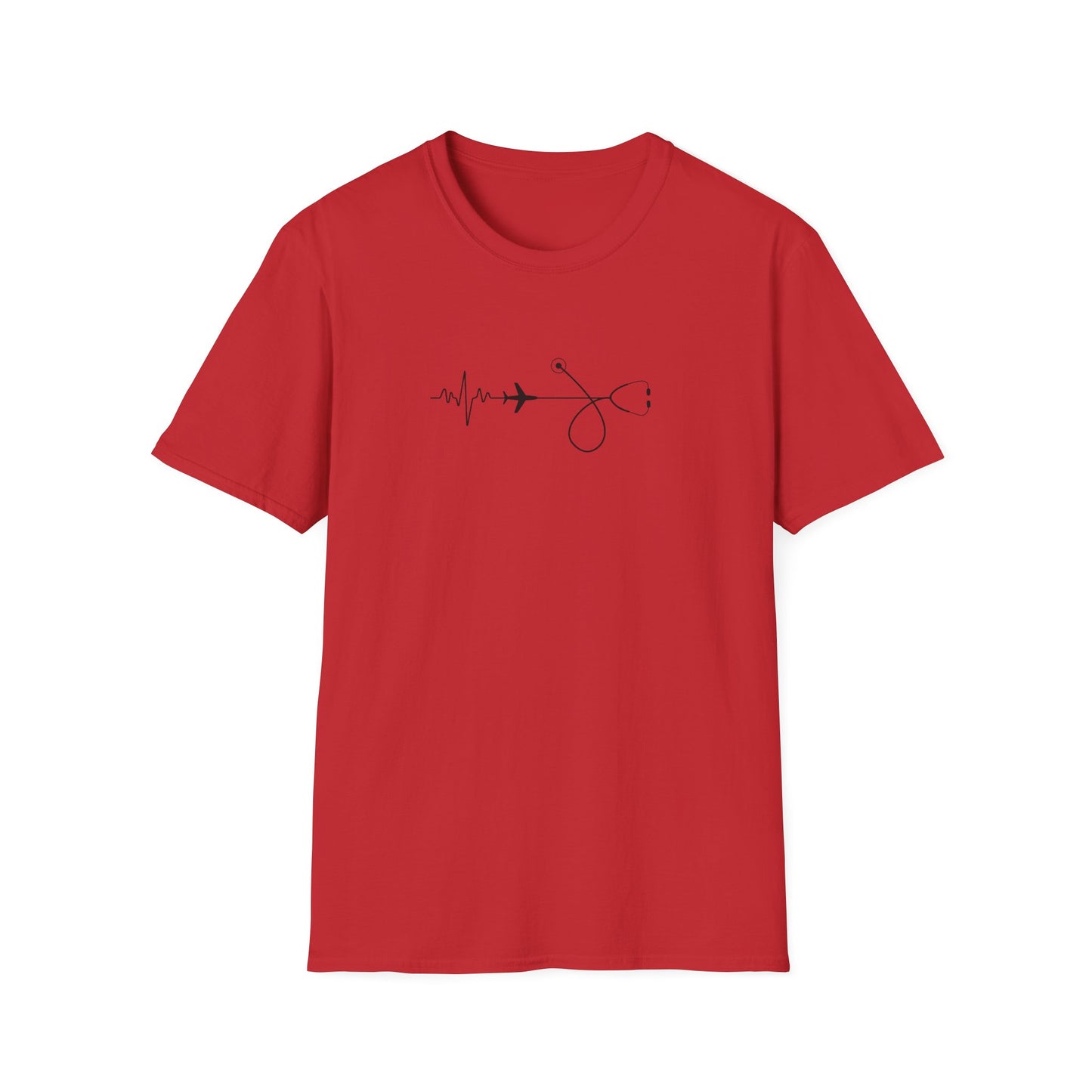 Heartbeats & Healing Unisex T-Shirt, Medical Nurse Doctor Gift