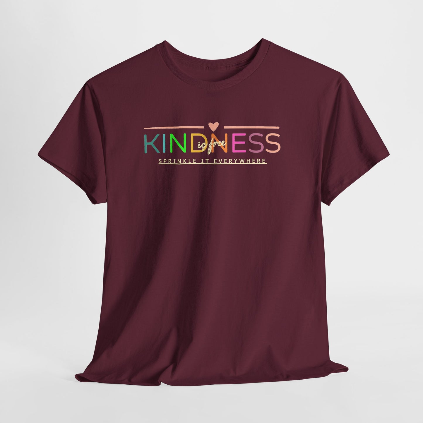 Kindness Rainbow Tee — Inspirational T-Shirt