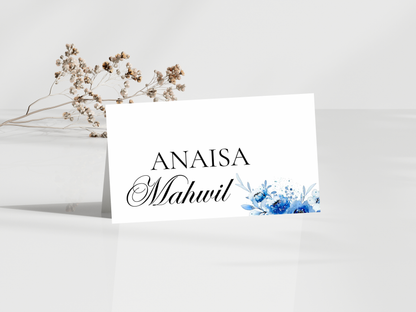 Gatefold Wedding Invitation Template, Menu Card, Thank you Card, Place Card, Name Card WI268