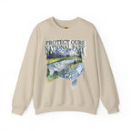 Nature Lover's Crewneck Sweatshirt - Protect Our National Park, Gift for Hikers, Eco-Friendly Apparel, Outdoor Adventure Clothing