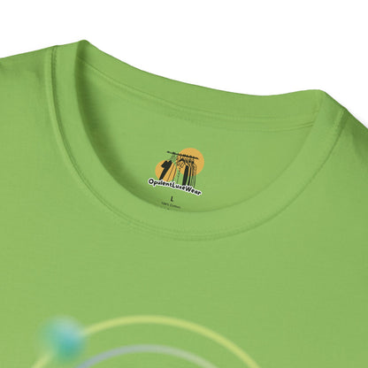 Gradient Hand-Illustration Unisex T-Shirt, Soft T-Shirt, Casual Wear, Trendy Top, Gift for Friends, Graphic Tee