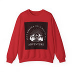 Mountain Adventure Crewneck Sweatshirt - Hiking Apparel, Outdoor Adventure