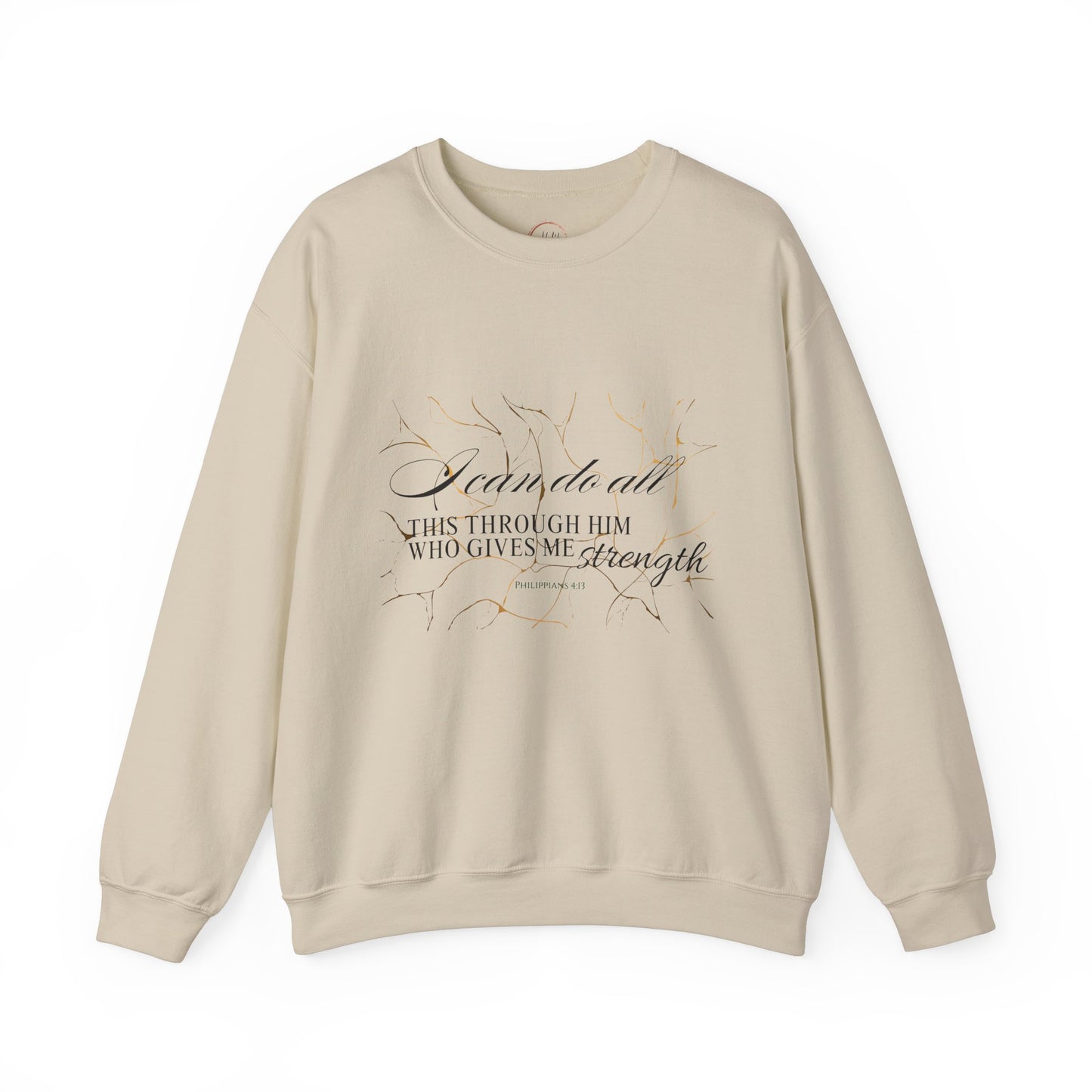 Philippians 4:13 Unisex Crewneck Sweatshirt