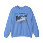 Chamonix Sweatshirt, Chamonix Sweater, Alpine Style Sweatshirt, Ski Sweatshirt Unisex