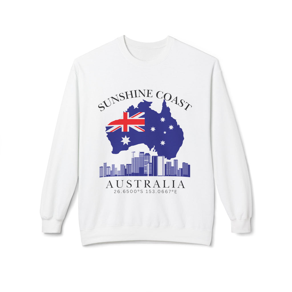 Australia Unisex Midweight Softstyle Fleece Crewneck Sweatshirt