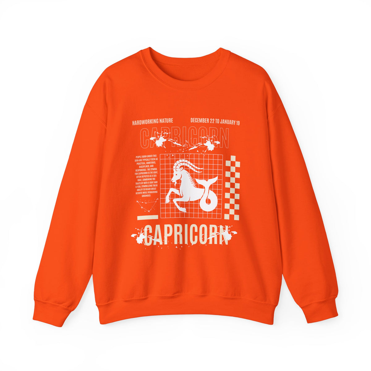 Capricorn Zodiac Unisex Sweatshirt