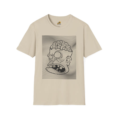 Edgy Graphic T-Shirt for Casual Wear, Funny Humor Design, Great for Gifts & Parties - Unisex Softstyle Tee, Halloween Shirt