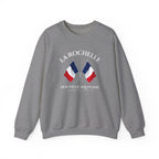 La Rochelle Unisex Sweatshirt, Heather France Sweater, Crewneck Jumper, French