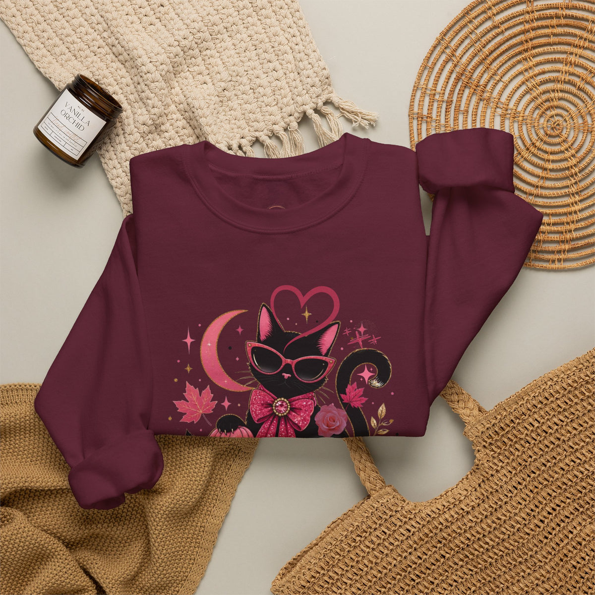 Creep It Chic Cat Sweatshirt