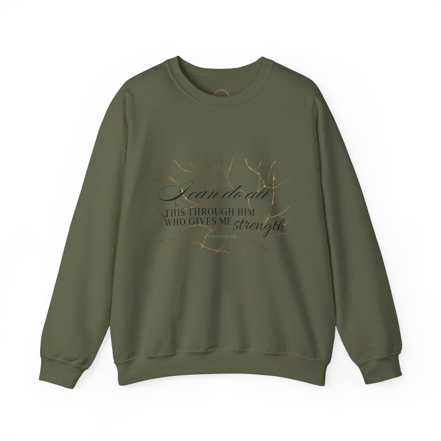 Philippians 4:13 Unisex Crewneck Sweatshirt