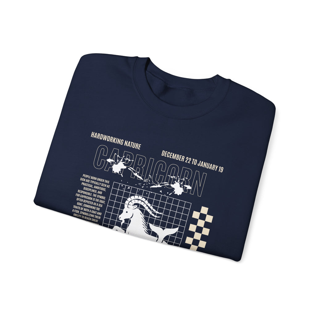 Capricorn Zodiac Unisex Sweatshirt