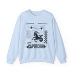 Capricorn Zodiac Unisex Sweatshirt, Retro Astrology Gift, Trendy Positive Word Shirt for Capricorn Friend