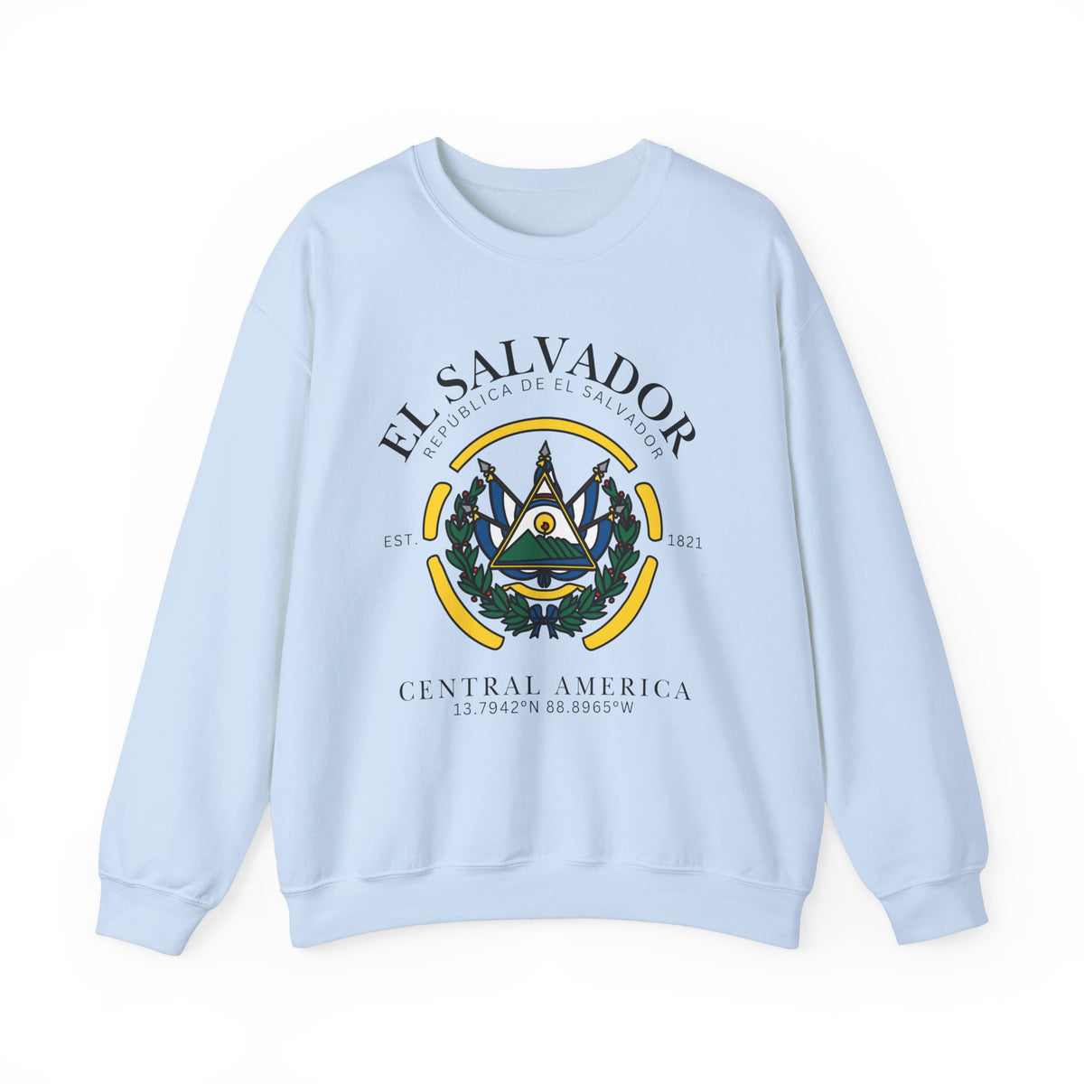 El Salvador Sweatshirt, El Salvador Flag Shirt, Central America