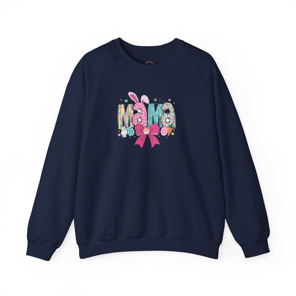 Mama Floral Ribbon Sweatshirt