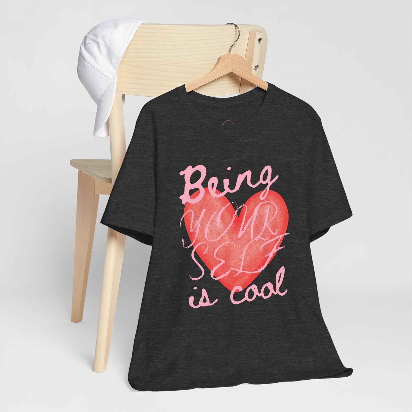 Being Yourself Is Cool Heart Tee