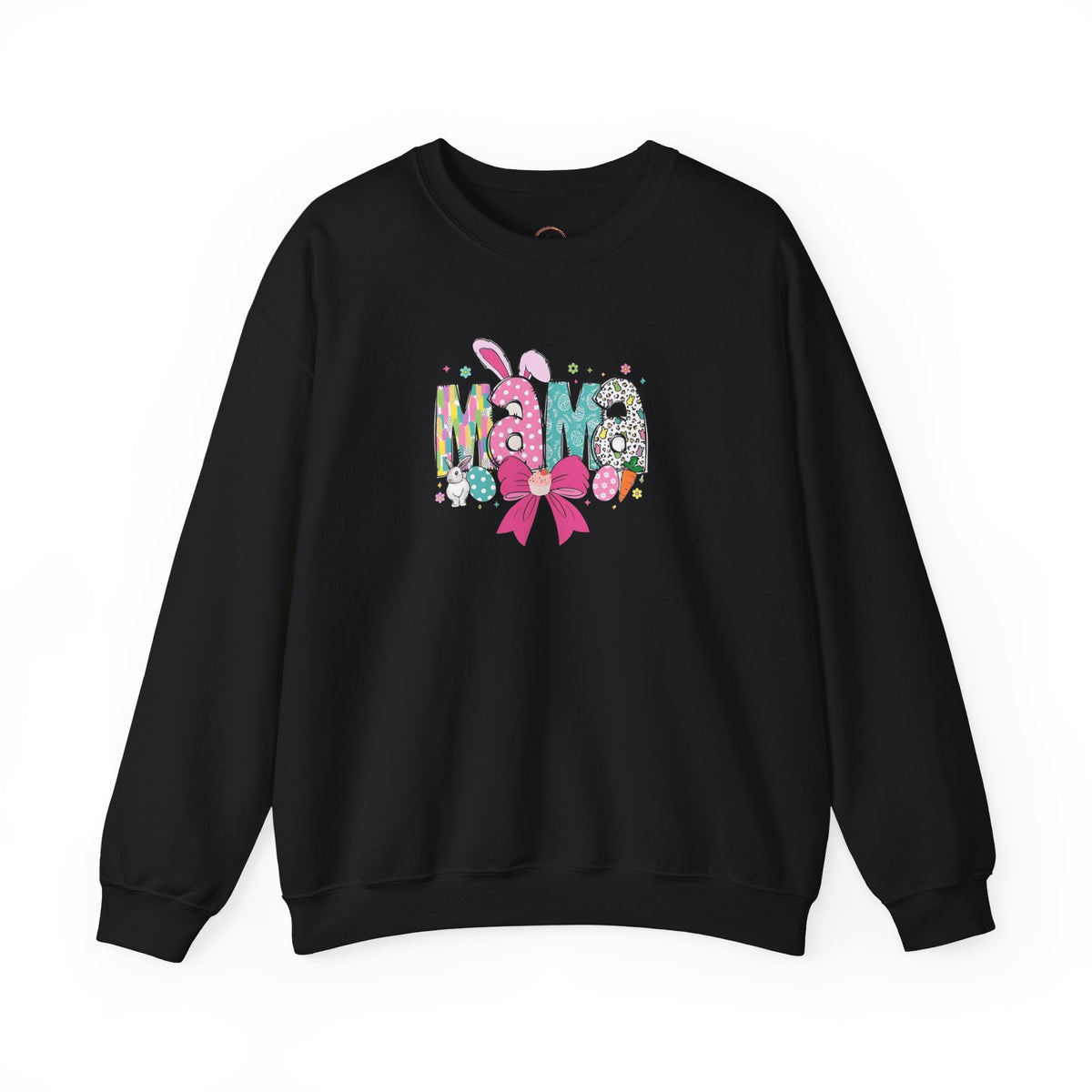 Mama Floral Ribbon Sweatshirt