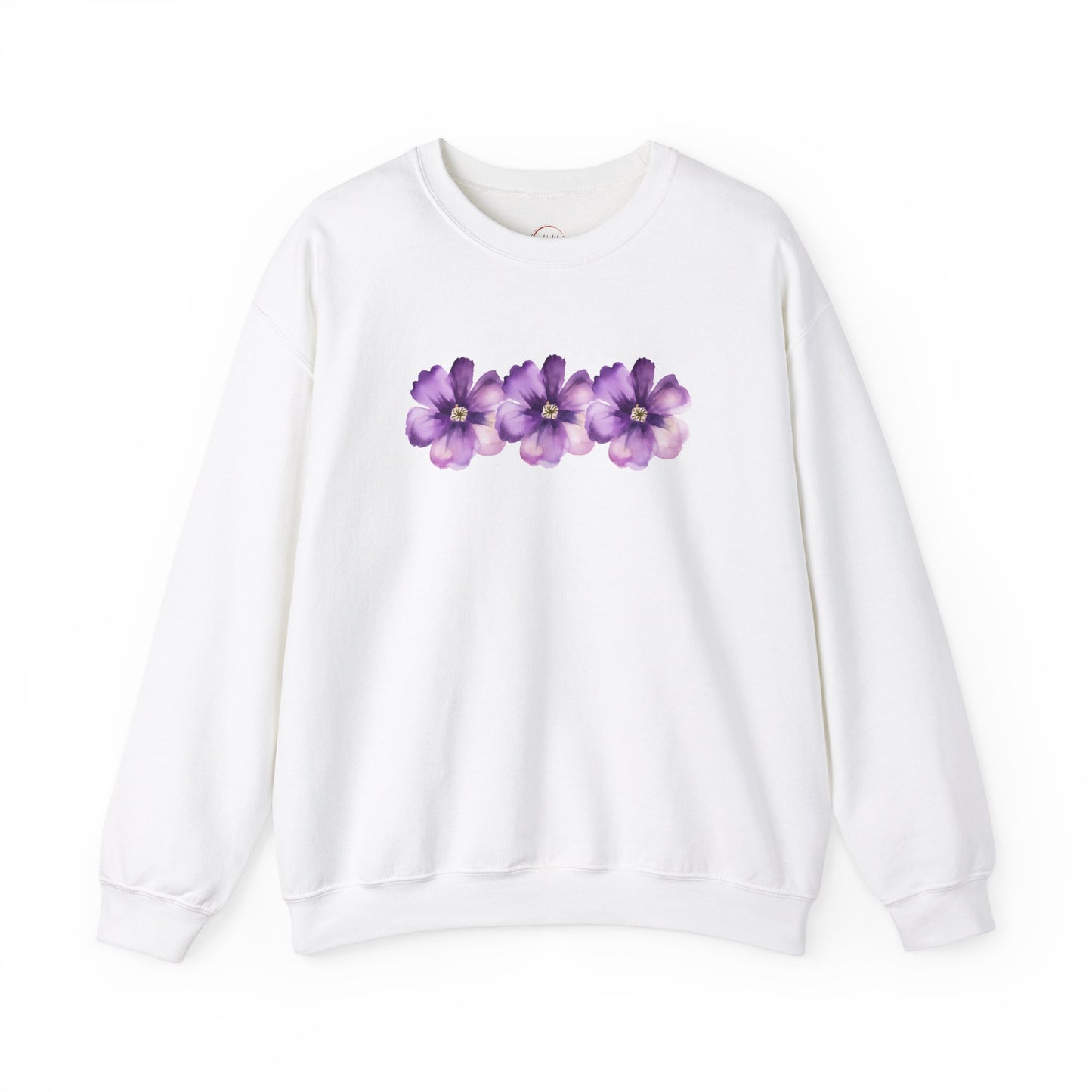 Floral Crewneck Sweatshirt