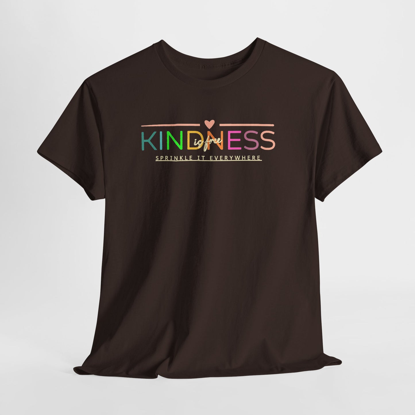 Kindness Rainbow Tee — Inspirational T-Shirt