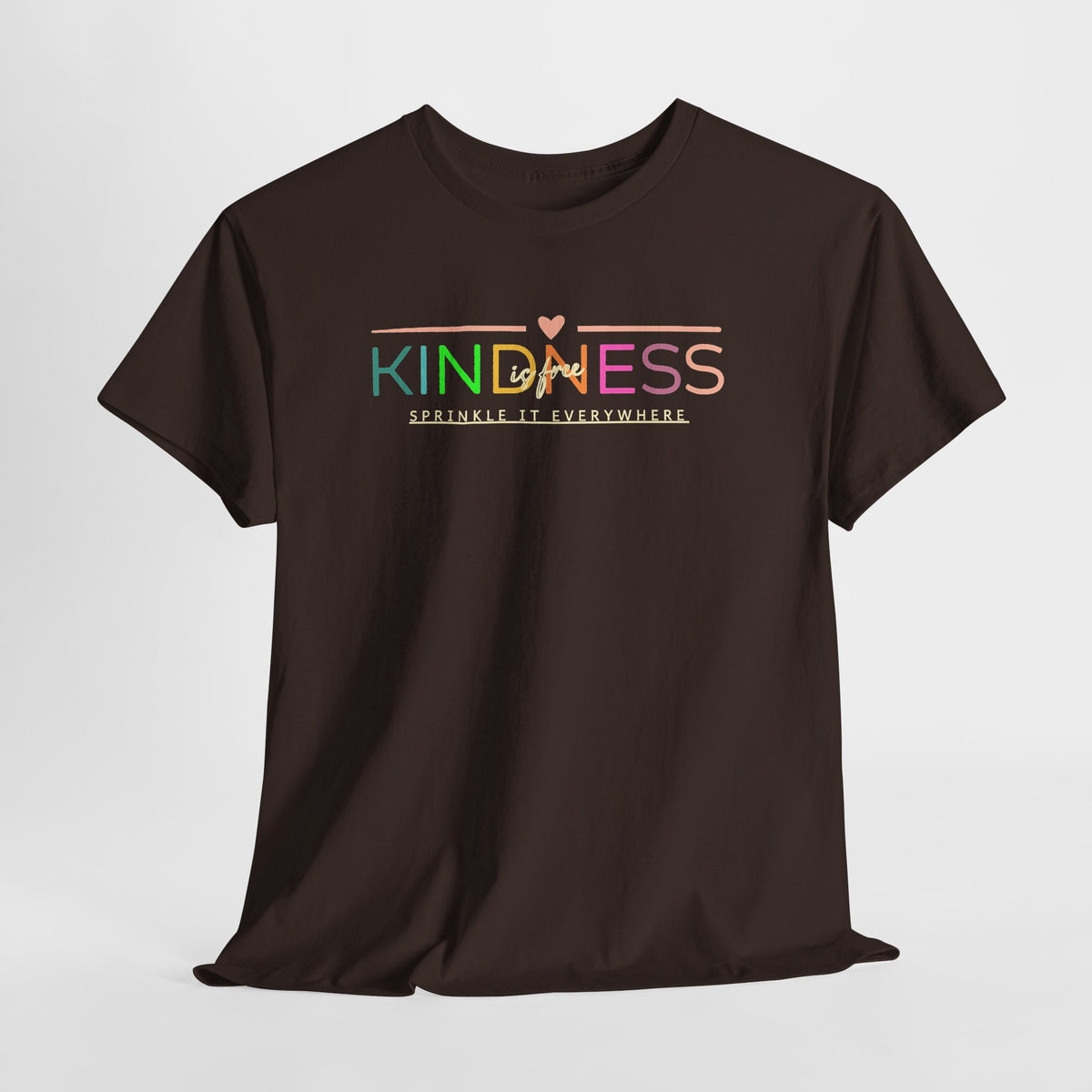 Kindness Rainbow Tee — Inspirational T-Shirt